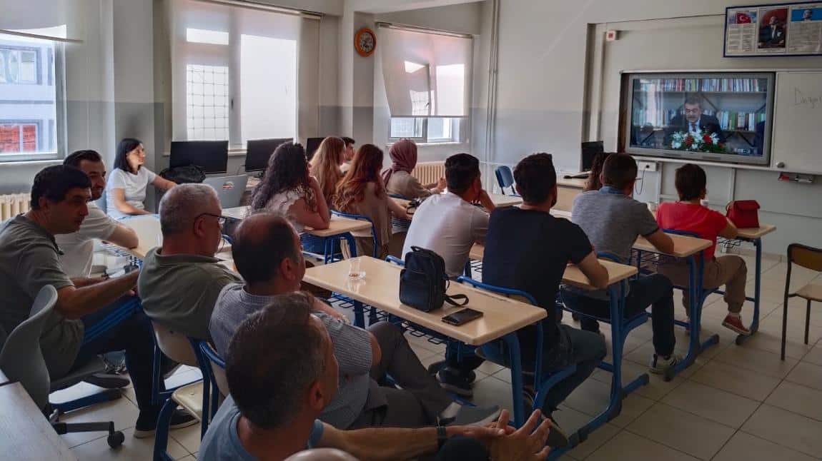 2024 2025 Haziran Ayı Mesleki Çalışmalarımız Bakanımız Sayın Yusuf TEKİN'in Açılış Konuşması İle Başladı